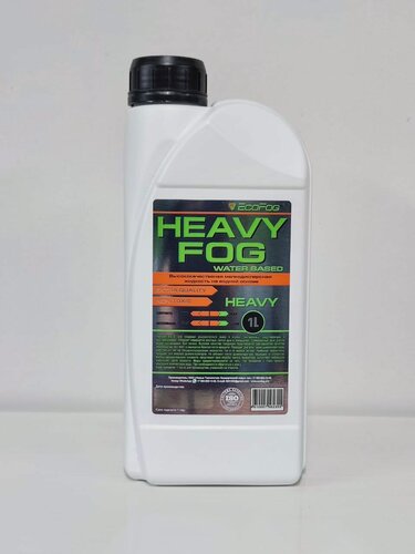 Изображение товара EF-Heavy-1L Жидкость для дым машин, ультра плотный дым, 1л, EcoFog