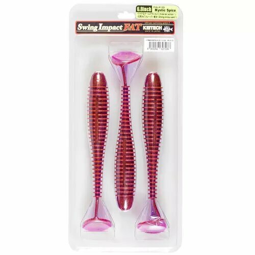 Силиконовая приманка Keitech Swing Impact Fat 6.8 #PAL13 17см. 3шт.