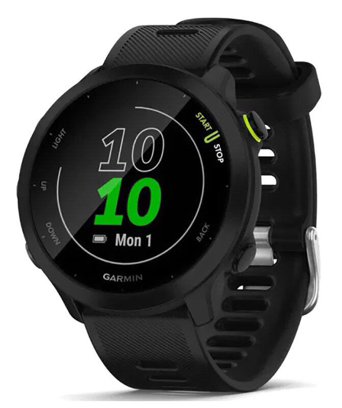 Смарт-часы Garmin Forerunner 55, черный, 42мм