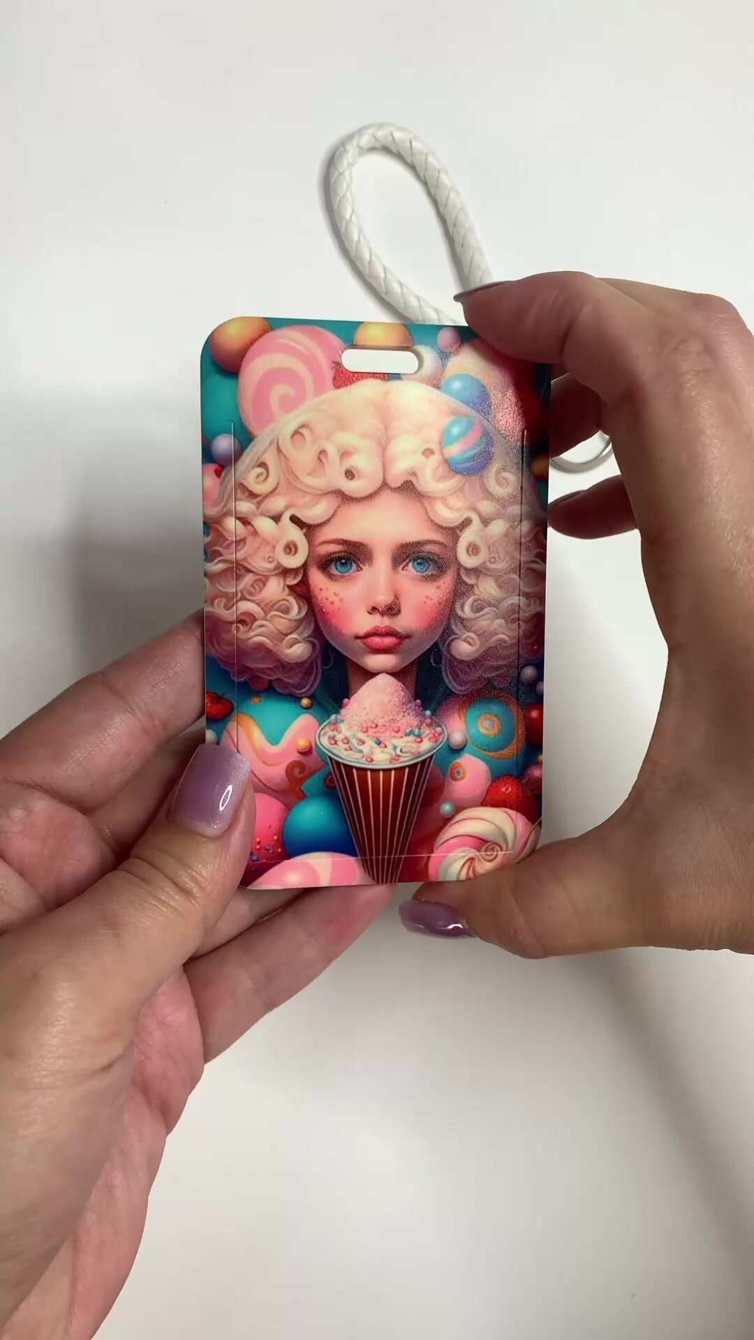 Чехол для пропуска и кредитных карт "Алиса" — фото 1