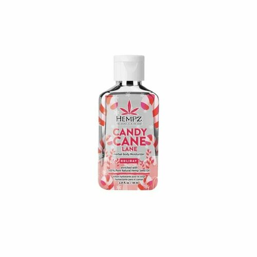 HEMPZ Травяной увлажняющий лосьон для тела Candy Cane Lane Herbal Body Moisturizer (Travel size) 66 мл