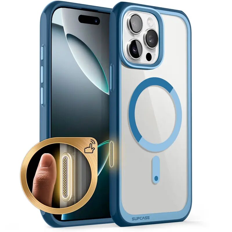 SUPCASE UB Mag чехол для iPhone 16 Pro Max, Синий