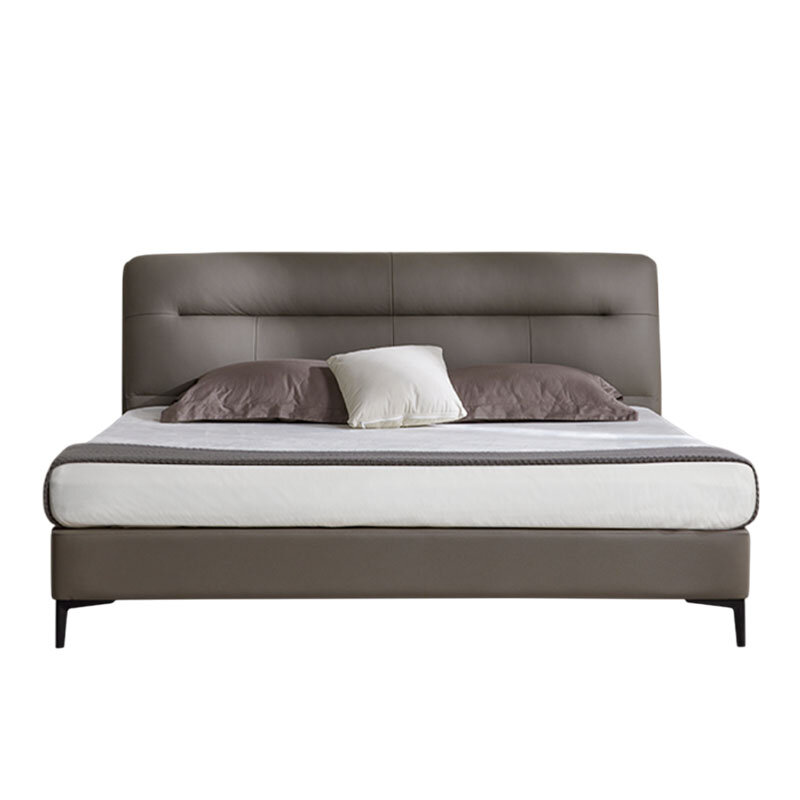 Двуспальная кровать Xiaomi 8H In Time Fashion Leather Soft Bed 1.5 m Gray (JMP8)