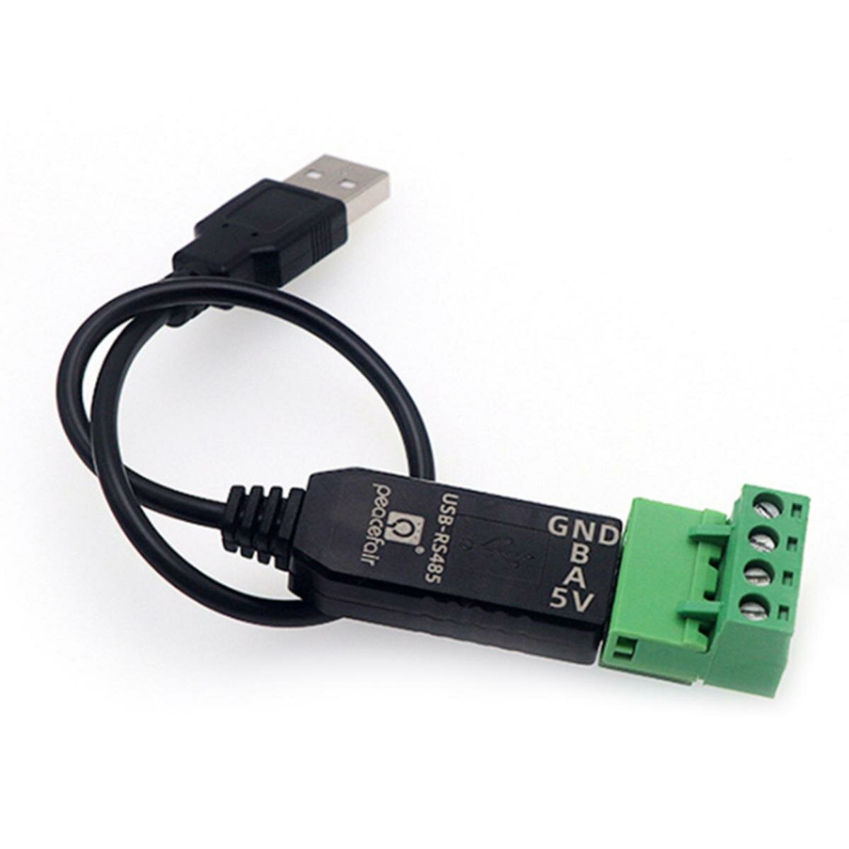 Адаптер-конвертер Peacefair RS485 - USB 485