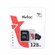 Карта памяти MicroSD 128Гб Netac P500 ECO + SD