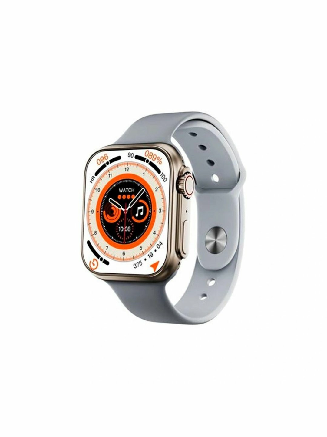 Умные смарт-часы XO M8 Mini, серые, универсальные, для IOS/Android, унисекс