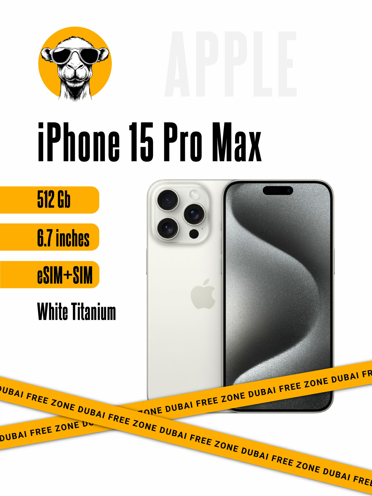 Смартфоны Apple iPhone 15 Pro Max 512 Гб - купить по низкой цене