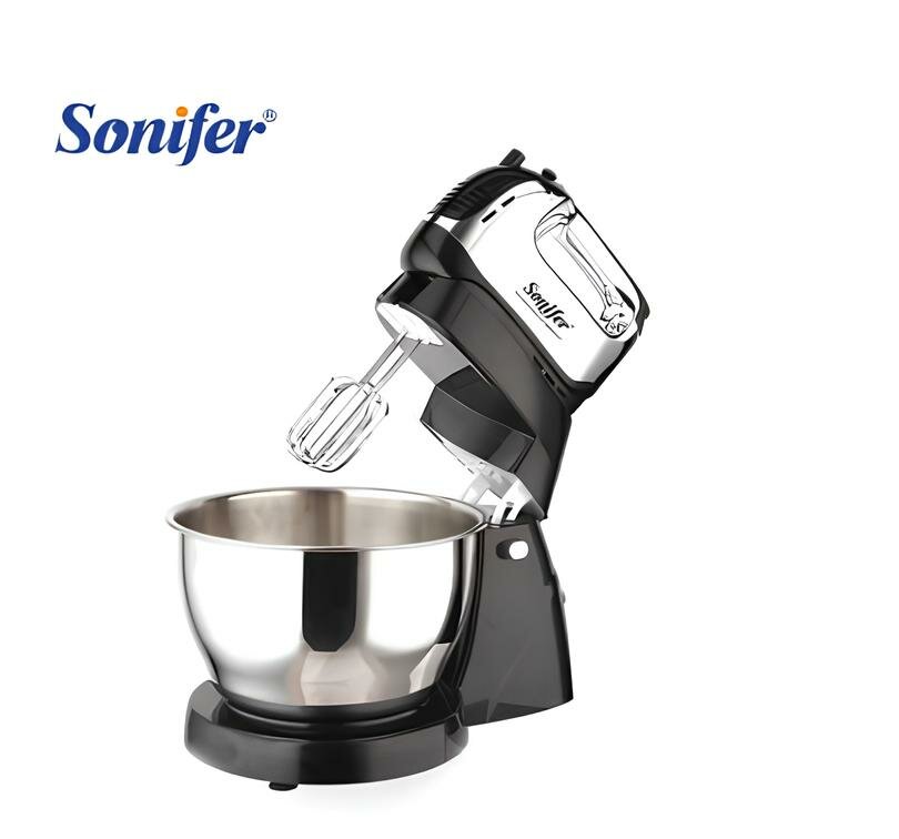 Миксер Sonifer SF-7008 ручной, 5 скоростей, 2 насадки — фото 1