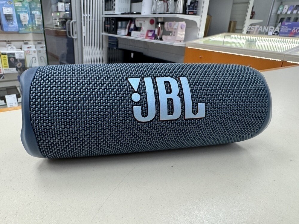 Портативная акустика JBL FLIP 6, Bluetooth, 30Вт, синий | Б/У