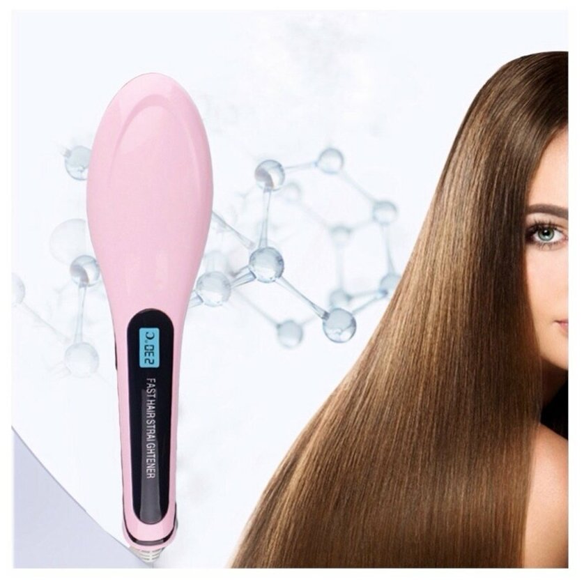 Расческа-выпрямитель Fast Hair Straightener/Расческа электрическая /Расческа-выпрямитель для волос - фотография № 11