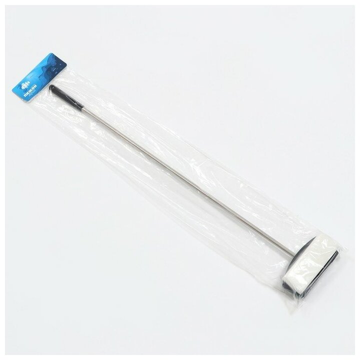 Пижон Аква Скребок "Пижон" с нержавеющей ручкой, длина 80 см, щетка 6,5 х 15 см - фотография № 6