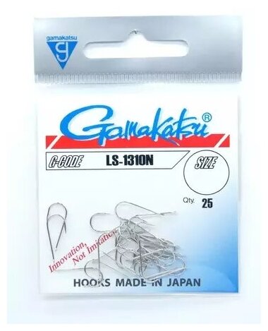 Крючок Gamakatsu Hook LS-1310N Nickel №02