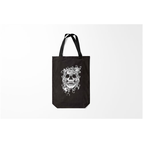 фото Сумка-шоппер / 31х42 см / популярные иллюстрации / черепа skull 1 burnettie