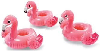 Набор надувных держателей Yar Team для стаканов Фламинго, размер - 33 х 25 см
