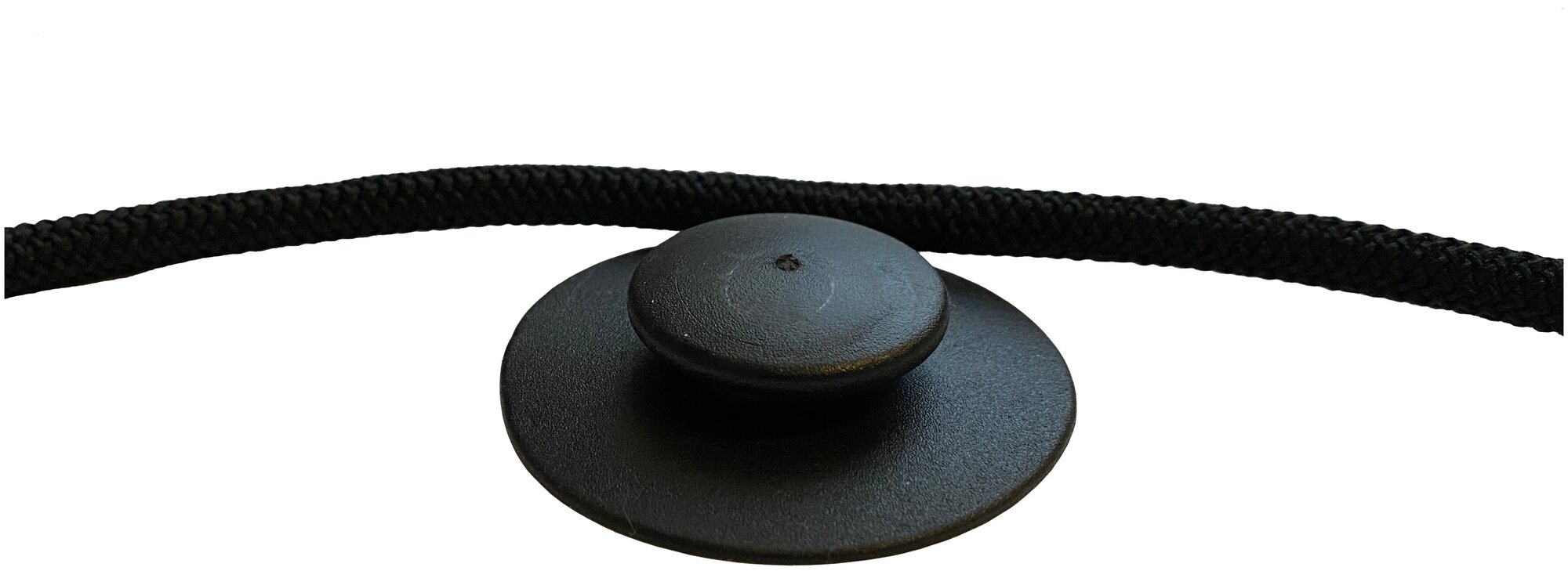 Эластичный шнур 7 мм для крепления тента на крючках, грибках к надувной лодки пвх (3 метра)