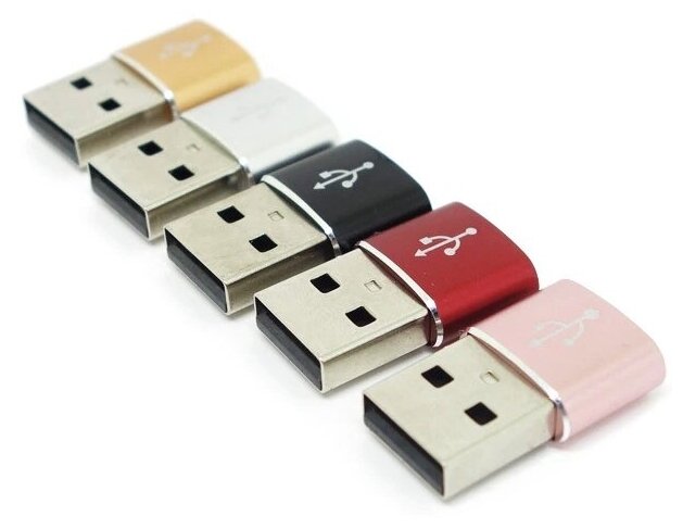 Переходник TYPE-C на USB-A для зарядных устройств и компьютеров