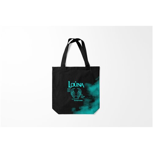 фото Сумка-шоппер / 40х40 см / рок / louna burnettie