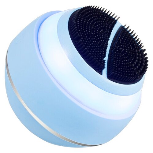 Массажер для ультразвуковой чистки лица FitTop L-Sonic II с функцией EMS, голубой