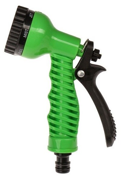 Greengo Пистолет-распылитель 7 режимов штуцер пластик