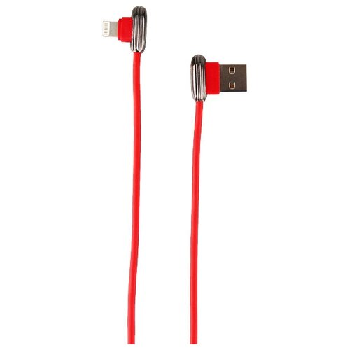 usb кабель hoco x30 star charging data cable for micro usb l 1 2m черный USB дата-кабель Hoco U60 Soul secret charging data cable for Lightning (1.2м) (2.4A) Красный