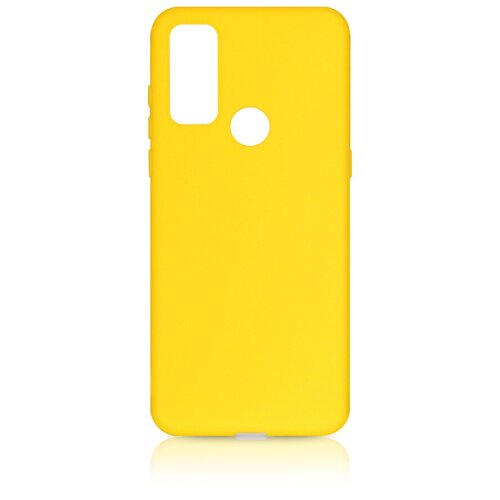 DF / Силиконовый чехол для телефона TCL 20 SE DF tcCase-02 (yellow) на смартфон ТСЛ 20 СЕ / желтый df силиконовый чехол для телефона tcl 20y df tccase 04 blue на смартфон тсл 20 игрик синий