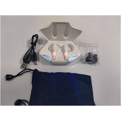 Игровые гарнитуры 65Ms Низкая задержка TWS Bluetooth 51 Наушники Спортивные белые 65000₽