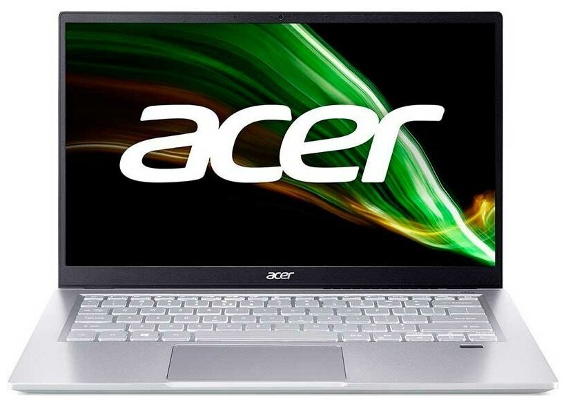 Ноутбук Acer Swift 3 SF314-511-5539 14 FHD IPSCore i5-1135G78GB512GB SSDIris Xe GraphicsWin 11 HomeNoODDсеребристый NX ABLER00Q