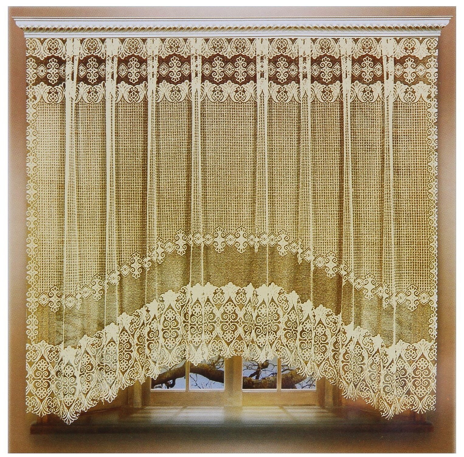 фото Штора Лента 1138069 на ленте, 1 шт.