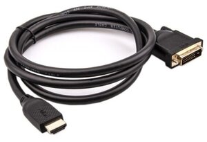 Кабель Vcom HDMI AM/DVI(24+1)M, 1.8м, CU, 1080P@60Hz, 2F, (CG484GD-1.8M)