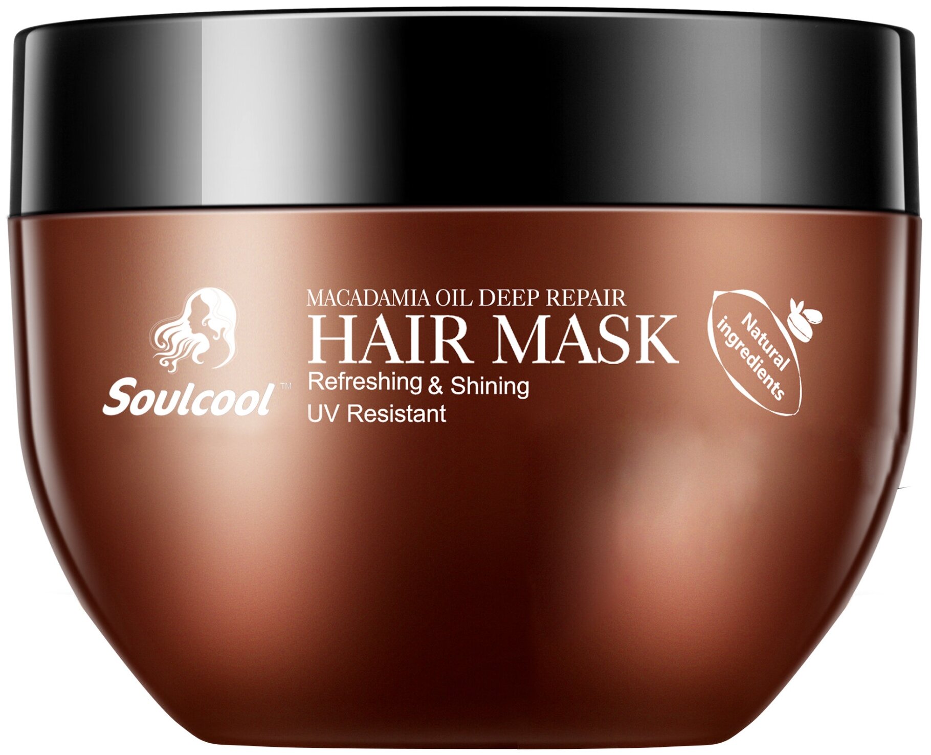 Liby Увлажняющая маска для волос Soulcool Масло Макадамии, 250 мл