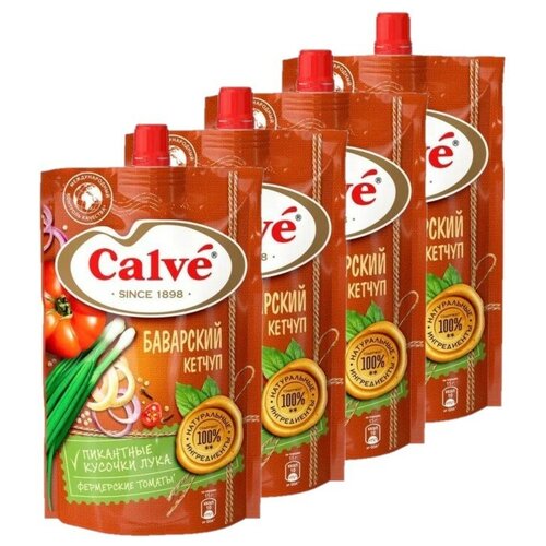 Calve Кетчуп Баварский, 28шт. Х 350гр