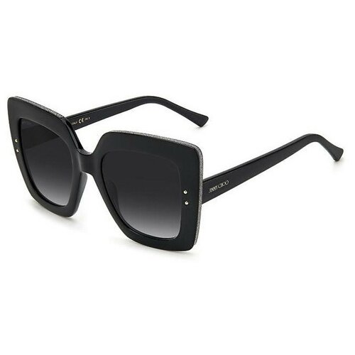 Солнцезащитные очки Jimmy Choo, черный солнцезащитные очки jimmy choo axelle g s 807 9o