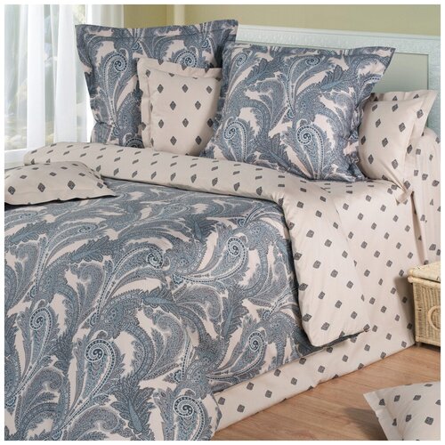 Комплект постельного белья Balimena серии Camilla and Marc, Евро, Мако-Сатин, наволочки 70х70