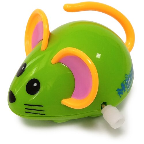Заводная игрушка мышка в ассортименте, цвета микс / Мышь с заводным механизмом / Сертифицированная игрушка