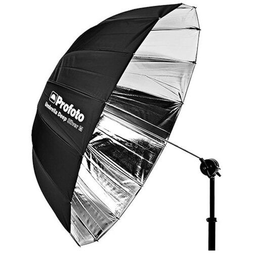 Зонт Profoto Deep Silver M глубокий серебристый, 105 см