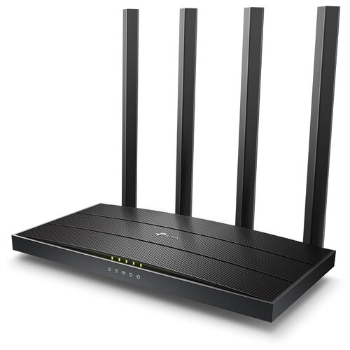 Двухдиапазонный Wi-Fi роутер TP-LINK Archer C80, AC1900, черный tp link archer c80 ac1900 dual band wi fi router access point mode smart connect airtime fairness