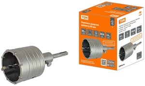 <b>Коронка</b> ударная <b>по</b> кирпичу и <b>бетону</b>, победит, SDS-Plus, d 80 мм, М22, в сборе, "Гранит" TDM <b>Коронка</b> 