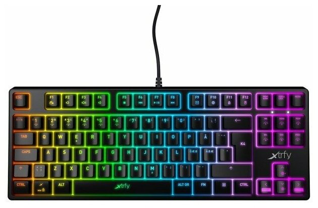Клавиатура Xtrfy K4 RGB Tenkeyless XG-K4-RGB-TKL-R-RUS