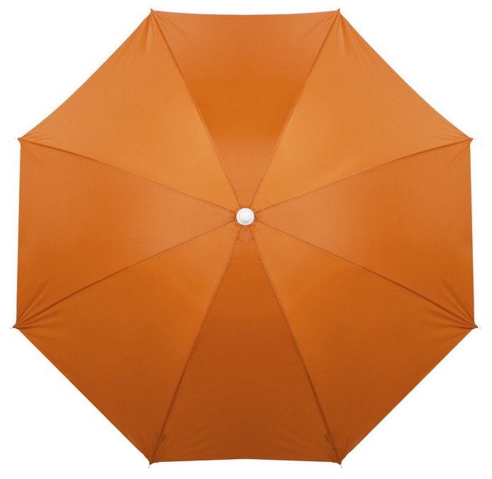 Зонт пляжный Классика с механизмом наклона, d-210 cм, h-200 см, цвет - фотография № 4