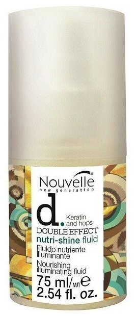 Флюид питательный для блеска волос Nouvelle Double Effect Nutri-Shine Fluid 75 мл