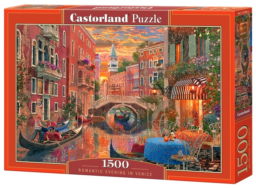 Puzzle-1500. Вечерняя Венеция Castorland - фото №1
