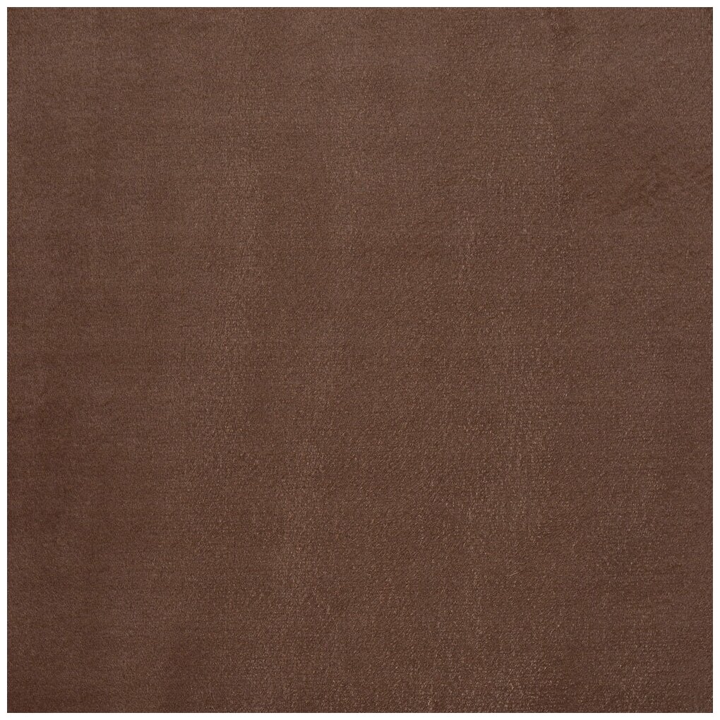 Замша искусственная коричневый без рисунка (744-1)