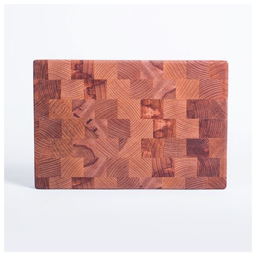 Торцевая разделочная доска, бук, 30х20см