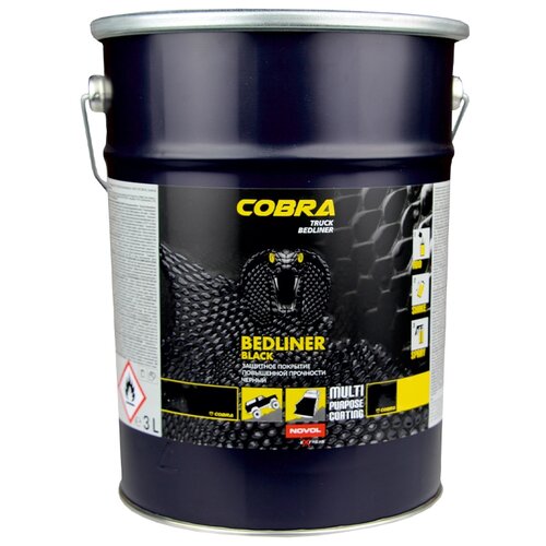 Антикор NOVOL COBRA Truck Bedliner, 3 л