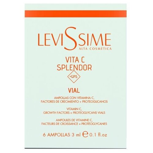 Концентрат в ампулах с витамином С и протеогликанами / Vita C Splendor + GPS Vial 6 шт х 3 мл
