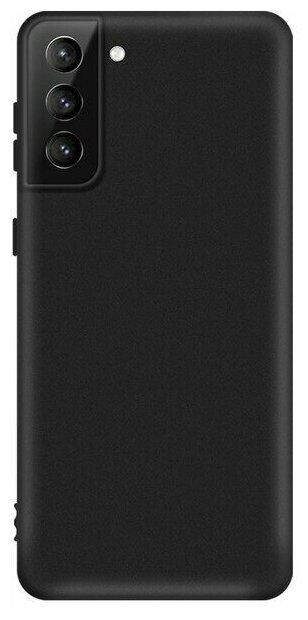 Чехол силиконовый для Samsung Galaxy S21, черный