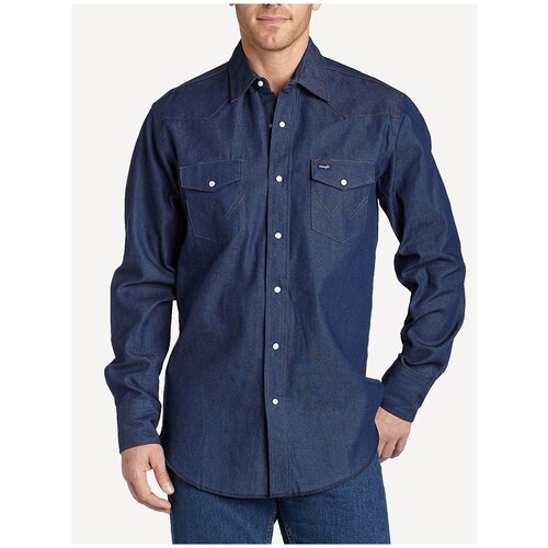 Рубашка джинсовая Wrangler Cowboy Cut Rigid (S)