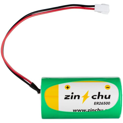 Батарейка литиевая Zinchu, тип ER26500 для газового счетчика Elektromed ALFAGAS G4A1KY/G6A1KY литиевая батарейка для газового счетчика гранд 1 6 батарейка в счетчик газа для замены 3 6 вольт