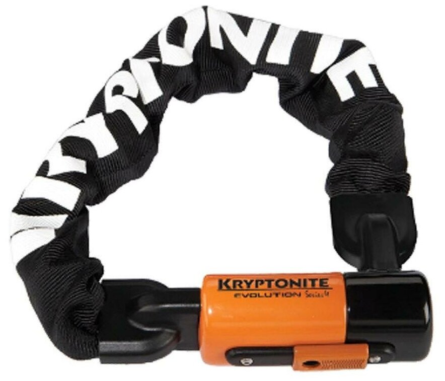 Замок велосипедный Kryptonite Evolution 1055 MINI Integrated chain 21" (10mm x 55cm)