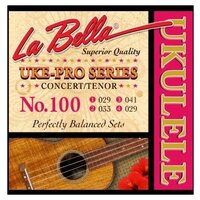 100 Uke-Pro Комплект струн для концертного/тенор укулеле, La Bella